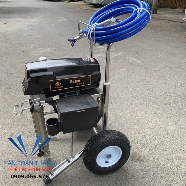 Bí Quyết Tạo Bề Mặt Hoàn Hảo Bằng Máy Phun Bột