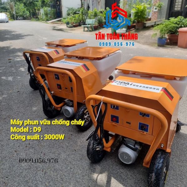 TOP Thương Hiệu Máy Phun Vữa Chống Cháy Tốt Nhất Thị Trường