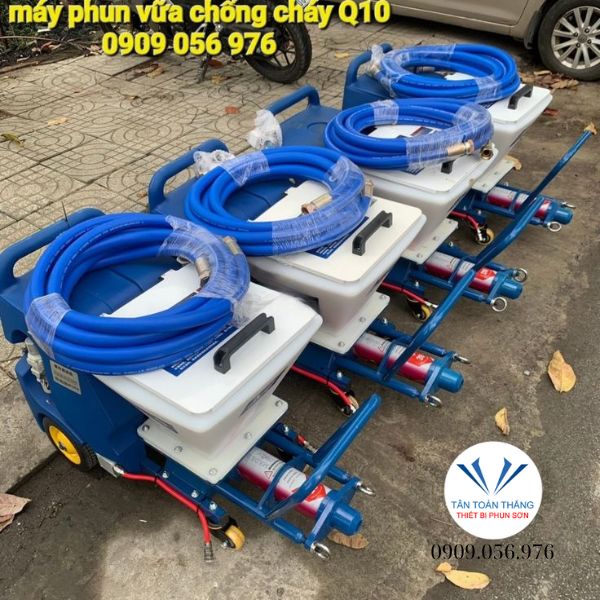 TOP Thương Hiệu Máy Phun Vữa Chống Cháy Tốt Nhất Thị Trường