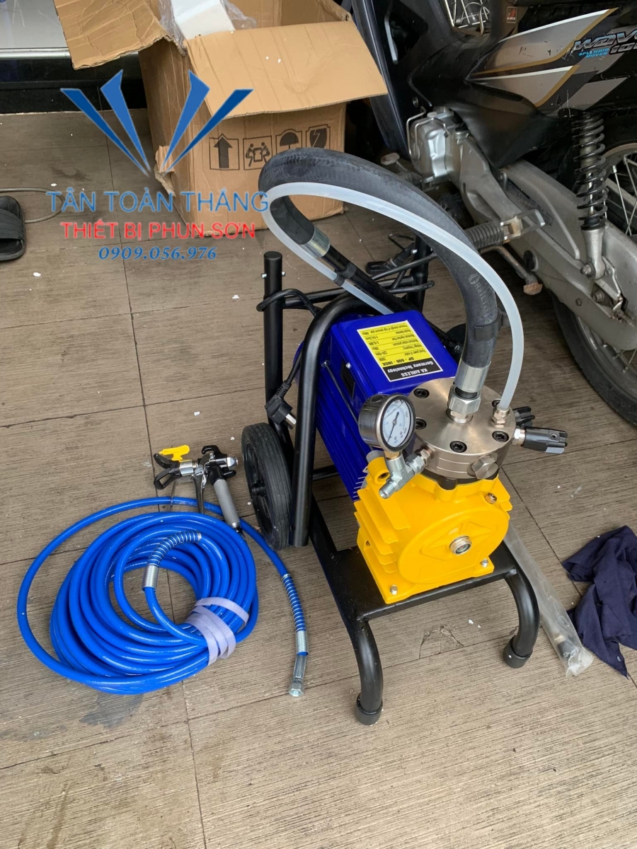 Ứng Dụng Máy Phun Sơn Dầu Trong Công Nghiệp